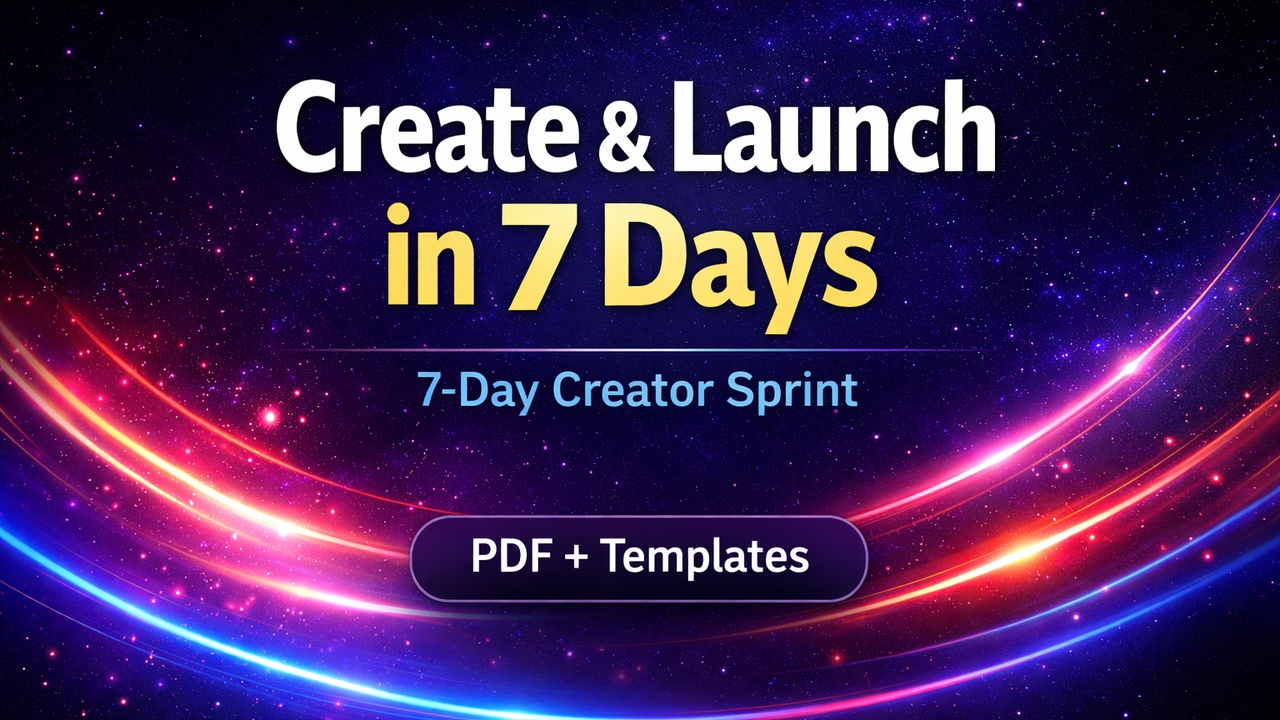 Create & Launch in 7 Days cover image